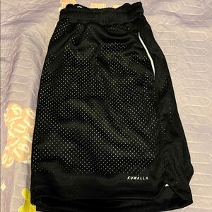 Sleek Black Athletic Shorts for Men